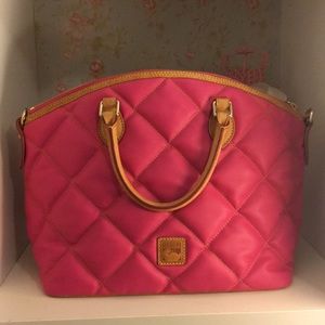 Dooney and Bourke quilted spicy satchel